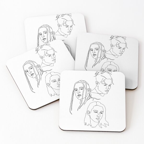 Item preview, chase atlantic minimalistic line drawing  designed and sold by SKETCHED OUT.