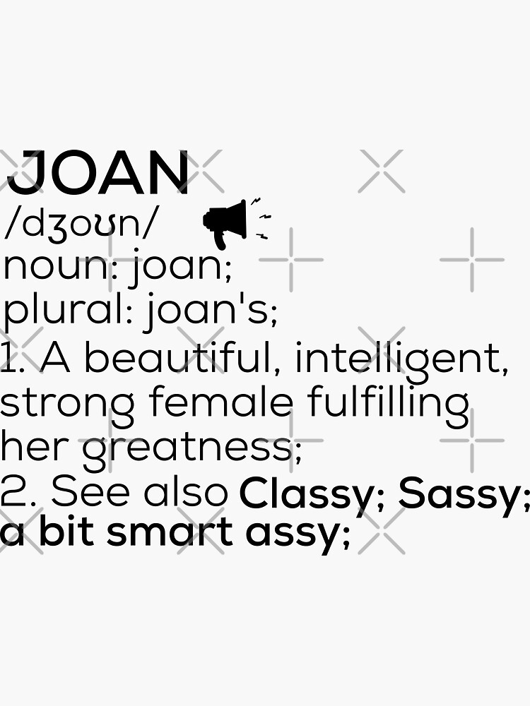 joan-name-definition-sticker-by-teelogic-redbubble