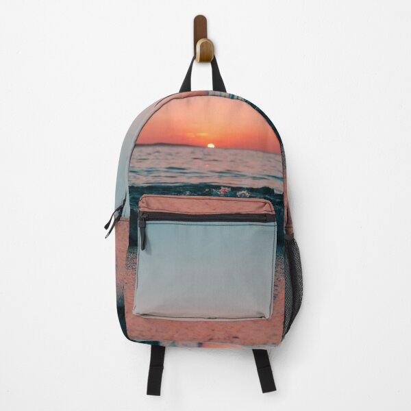 Item preview, Orange Sunset Ocean Waves designed and sold by Luna Garcia.