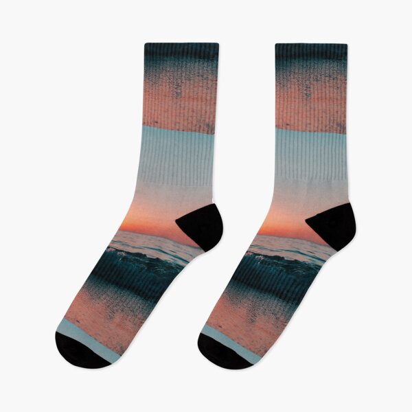 Item preview, Orange Sunset Ocean Waves designed and sold by Luna Garcia.