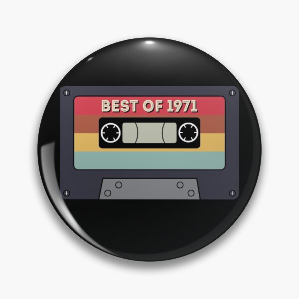 Item preview, Best of 1971 Cool Vintage Cassette Tape Gift Idea. designed and sold by Kipcio.