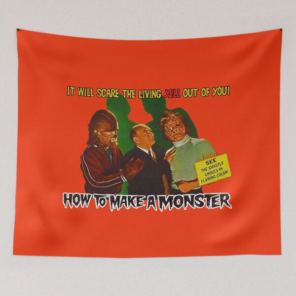 Item preview, How to make a monster classic horror tribute designed and sold by 90snerd.