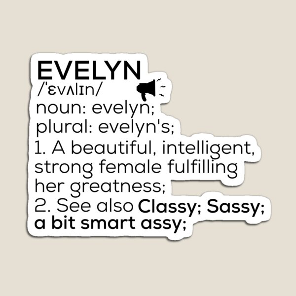 Evelyn Geschenke Merchandise Redbubble