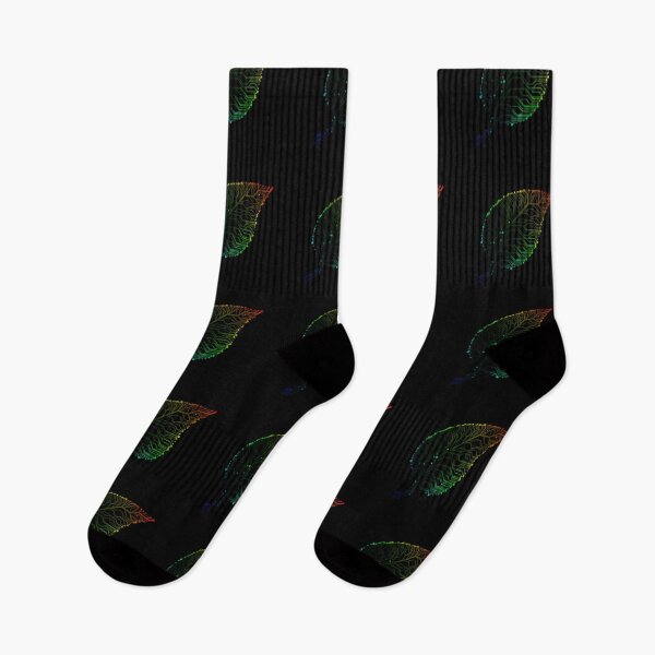 Item preview, Rainbow circuit board tech Leaf #2 designed and sold by jc007.