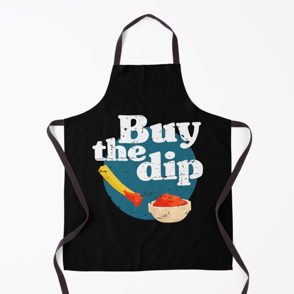 Aperçu de l'œuvre Acheter The Dip Crypto 1970s texte blanc rétro en détresse créée et vendue par w1ckerman.