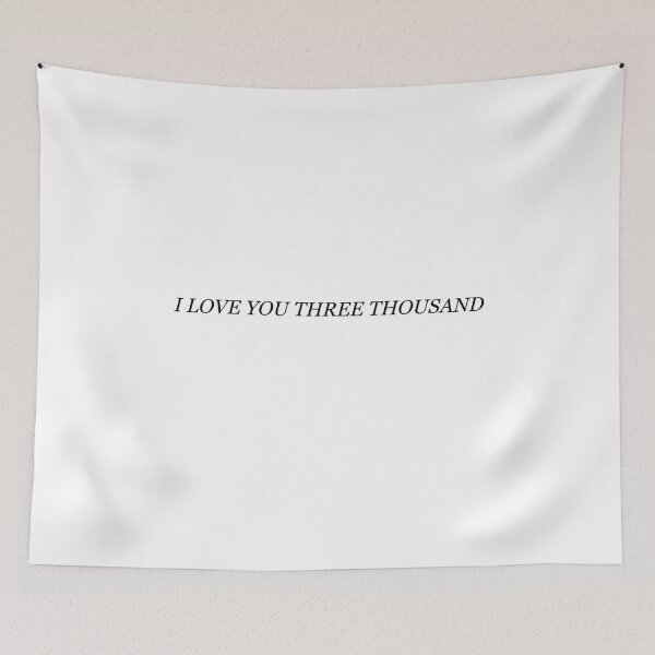 Item preview, I Love You 3,000 designed and sold by BellaHope1.