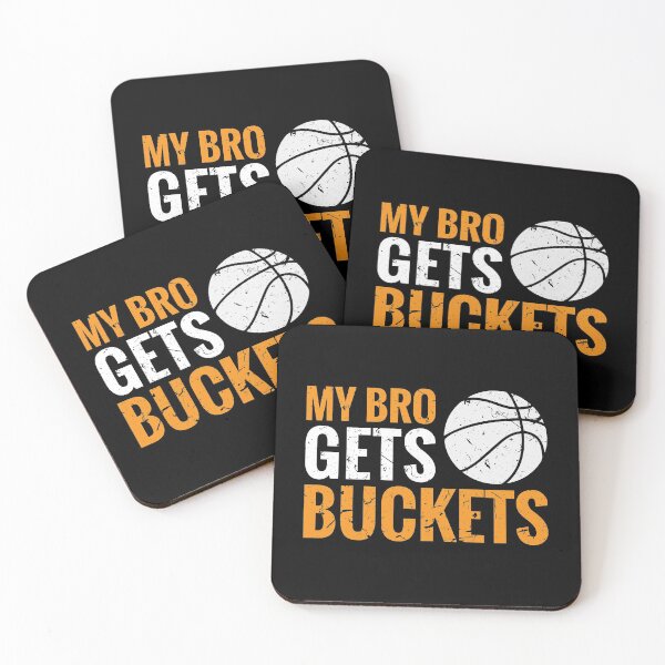Item preview, My Bro Gets Buckets Funny Basketball designed and sold by TopDawgDesigns.