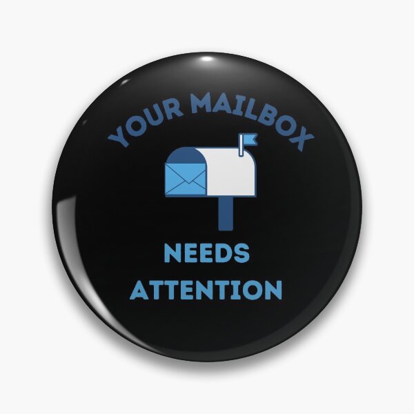 Item preview, Your Mailbox Needs Attention- Postman designed and sold by Kadouh.