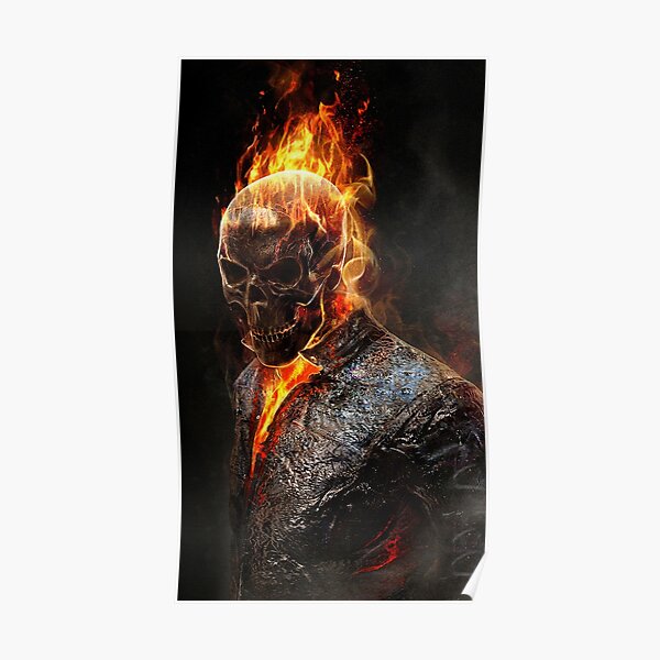 Agents Of Shield Ghost Rider Posters Redbubble