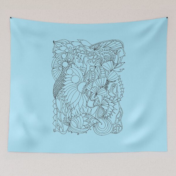 Item preview, Pretty Abstract Bohemian Design for clothing, accessories and decor designed and sold by Jenna McCarter Patchett.