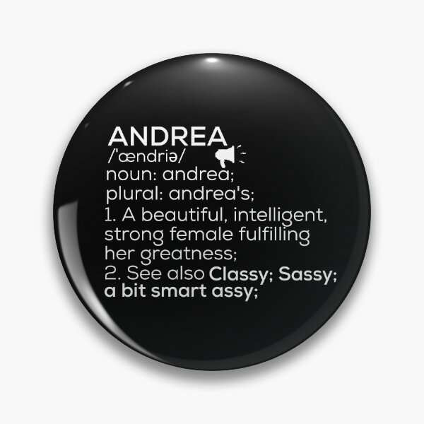 Item preview, Andrea Name Definition designed and sold by Teelogic.