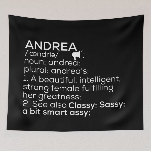 Item preview, Andrea Name Definition designed and sold by Teelogic.