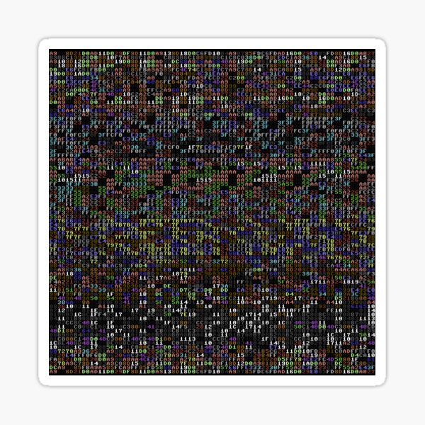 Artikel-Vorschau von Commodore 64 Hex Pattern, designt und verkauft von hannachris.