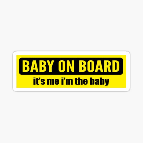 Baby On Board Car Decal – Fleek