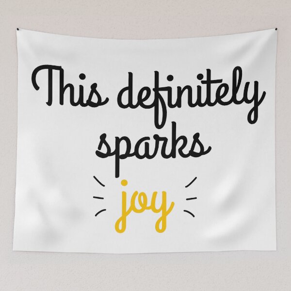 Item preview, This definitely sparks joy designed and sold by tomovethestars.