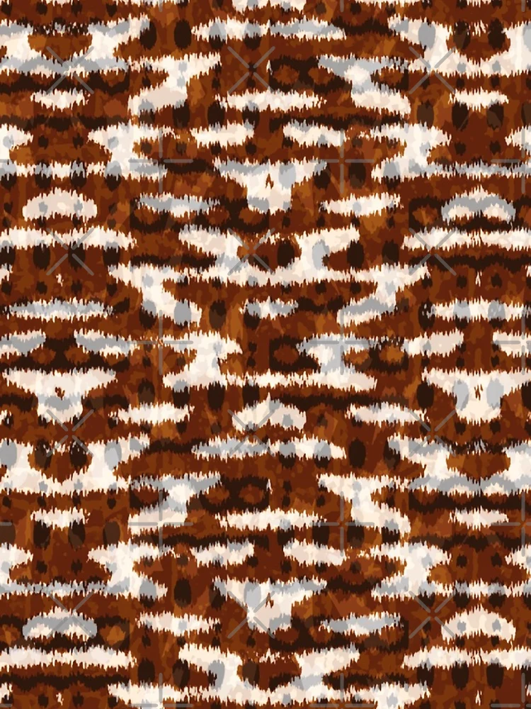 Thumbnail 4 of 4, iPhone Case, Geometric Tribal Pattern - Rust designed and sold by TextileInstinct.