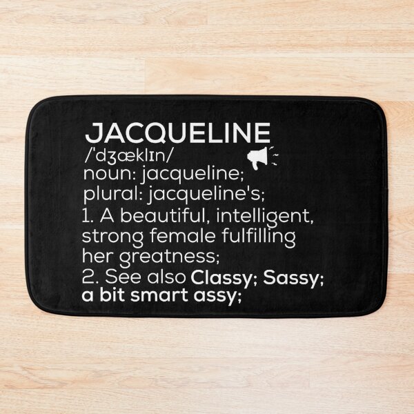 Item preview, Jacqueline Name Definition designed and sold by Teelogic.