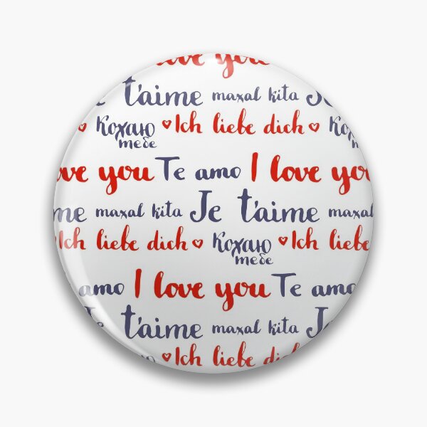 Item preview,  I Love You Different Languages designed and sold by SSK Designs.