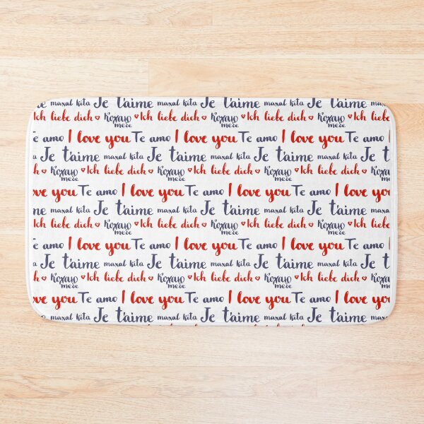 Item preview,  I Love You Different Languages designed and sold by SSK Designs.