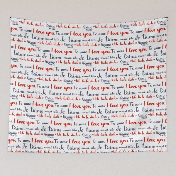 Item preview,  I Love You Different Languages designed and sold by SSK Designs.