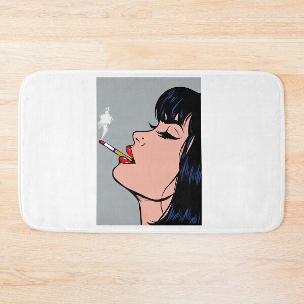 Artikel-Vorschau von  nimm es leicht, nichts ist unter Kontrolle, Smoking Comic Girl, Zigaretten-Comic-Girl,, designt und verkauft von jamal el annague.