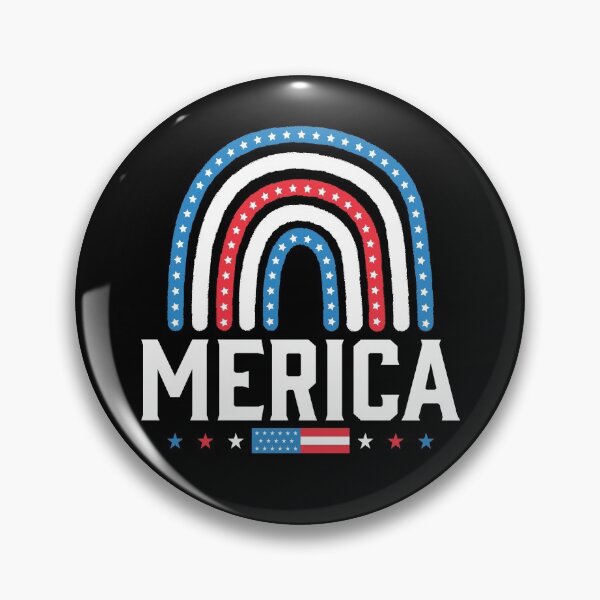 Item preview, Rainbow American Flag 4th of July Merica designed and sold by Go-Fun.