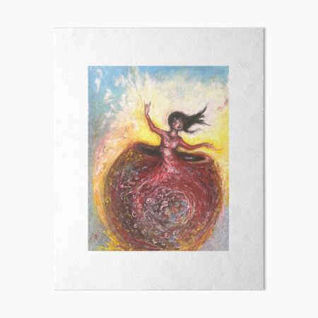 Fallen into the cauldron Art Board Print