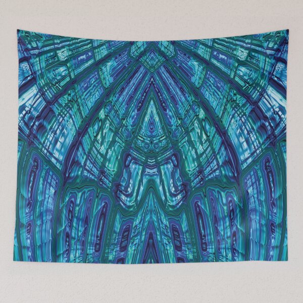 Item preview, blue green cathedral designed and sold by Reflection of You.