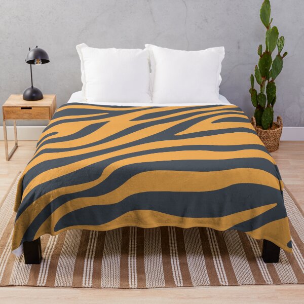 Item preview, Black and Orange Zebra stripes designed and sold by birdo-art.