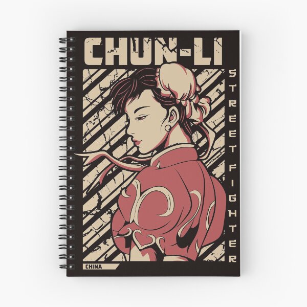 Item preview, Chun-Li - Street Fighter designed and sold by E1even1nk.