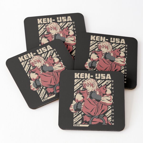 Item preview, Ken Masters - Street Fighter designed and sold by E1even1nk.