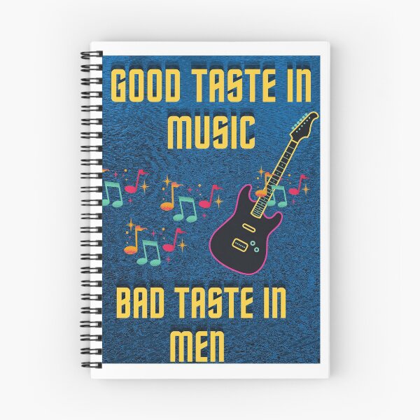 Item preview, Good taste in music bad taste in men designed and sold by Preetydesign.
