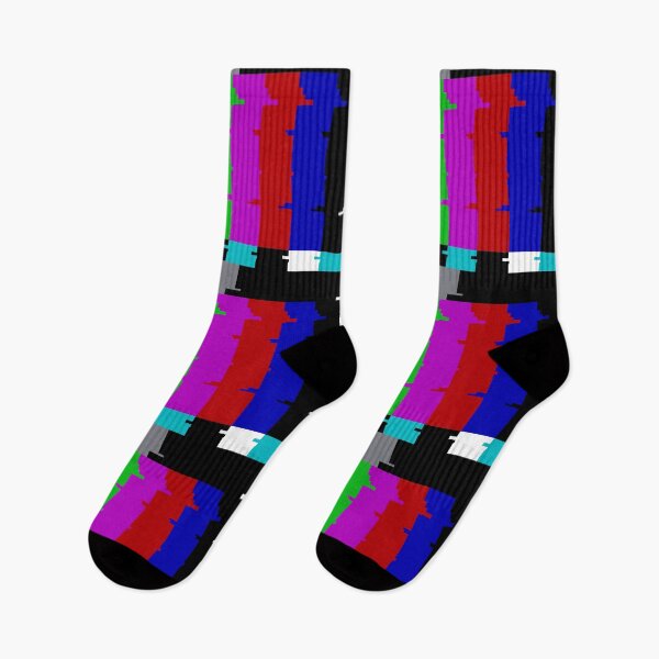 Item preview, Vintage TV Test Pattern Glitch designed and sold by Retroperks.