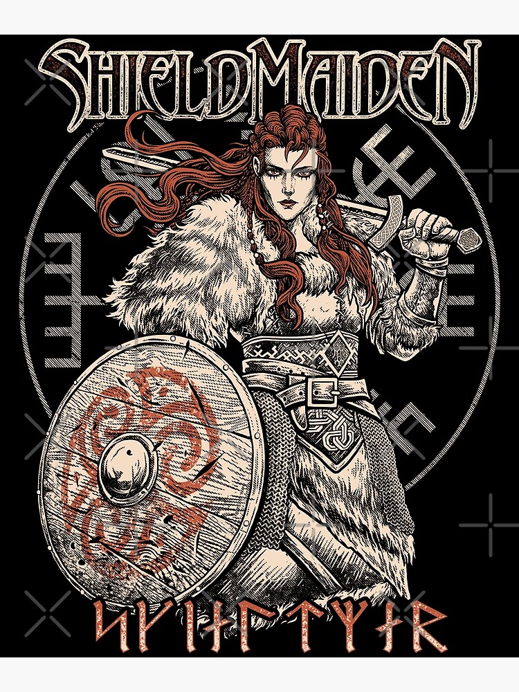 Poster Art: Viking Shieldmaiden  Warriors pictures, Poster art