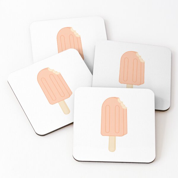 Item preview, Peach Popsicle designed and sold by honeybutterfly.