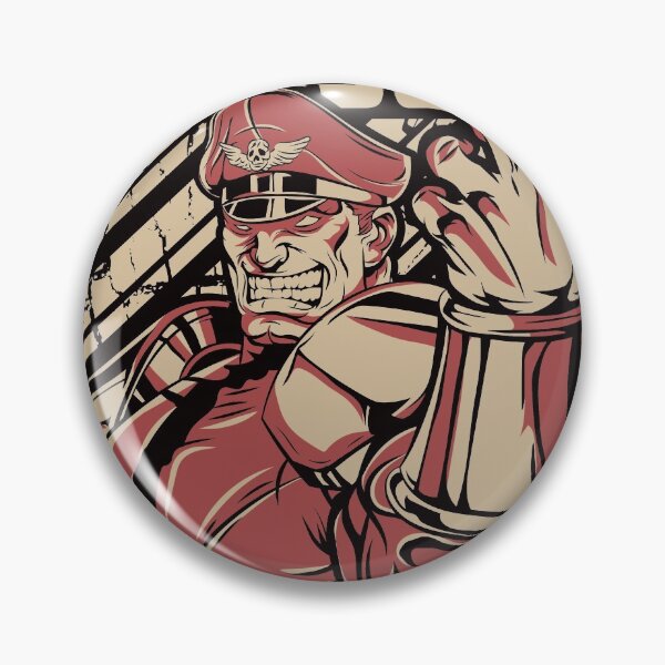 Item preview, M.Bison - Street Fighter designed and sold by E1even1nk.