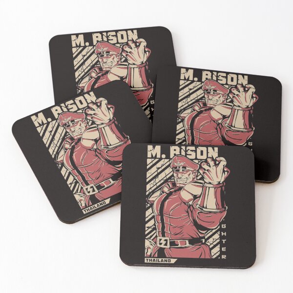 Item preview, M.Bison - Street Fighter designed and sold by E1even1nk.