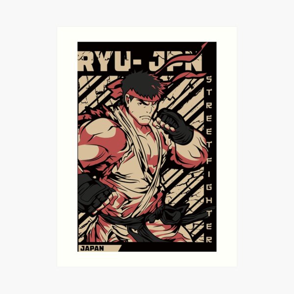 Ryu street fighter - Street Fighter - Posters and Art Prints