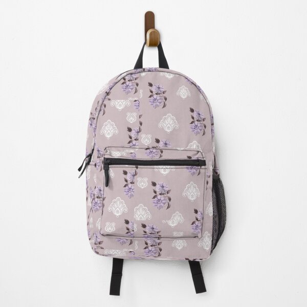 Item preview,  Vintage Florals Clematis and Lace Design in Lilac Mist designed and sold by OByD.