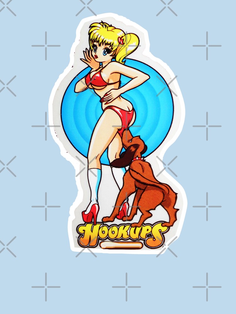 THE HOOKUPS VINTAGE ANIME BIKINI  Essential T-Shirt for Sale by