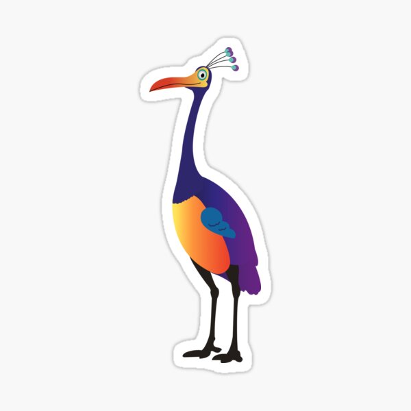 Cartoon bird stickers • The Printables