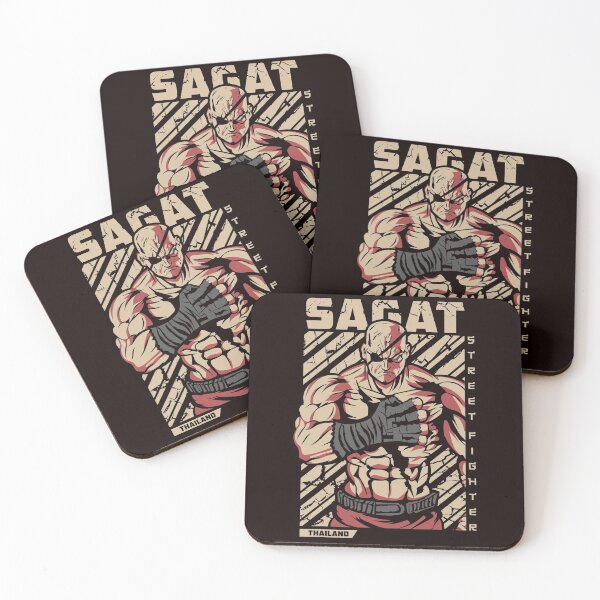 Item preview, Sagat - Street Fighter designed and sold by E1even1nk.