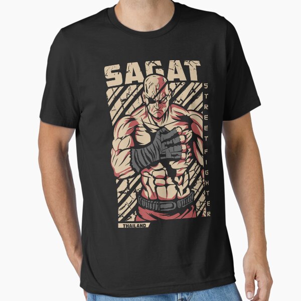 Item preview, Sagat - Street Fighter designed and sold by E1even1nk.