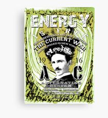 tesla Canvas Print