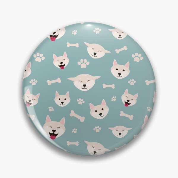 Item preview, Cute Cream Shiba Inu Pattern designed and sold by Shibaffection.