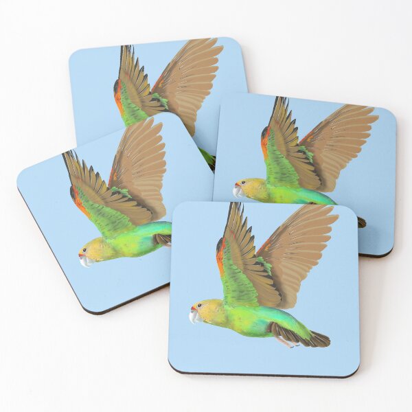 Item preview, Cape Parrot Flying 1 (series of 3) designed and sold by pjlatasdvm.