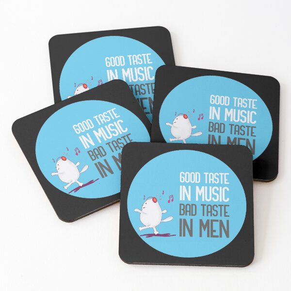 Item preview, good taste in music bad taste in men designed and sold by GoranDesign.