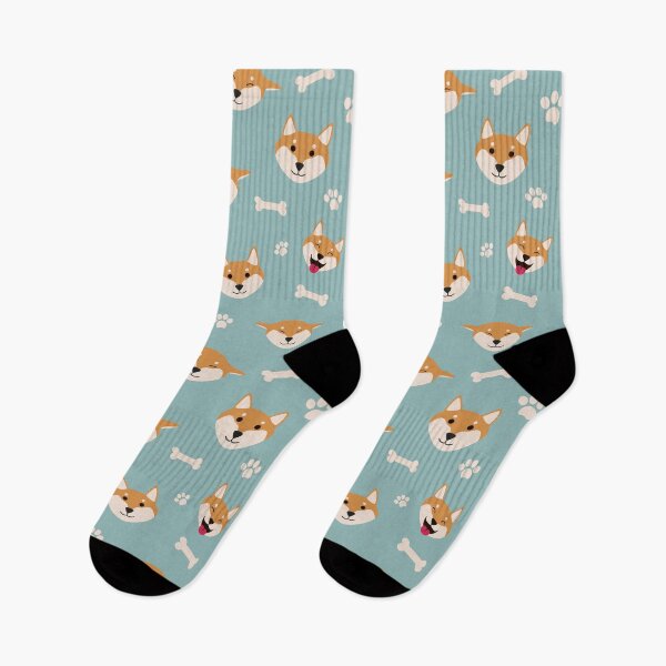 Item preview, Cute Red Shiba Inu Pattern designed and sold by Shibaffection.