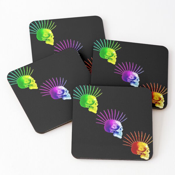 Item preview, Color-burst Skeletal Liberty Spikes designed and sold by YouAreHereArt.