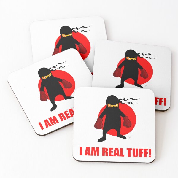 Item preview, I AM REAL TUFF! - Strong Person Saying designed and sold by Bennymp.